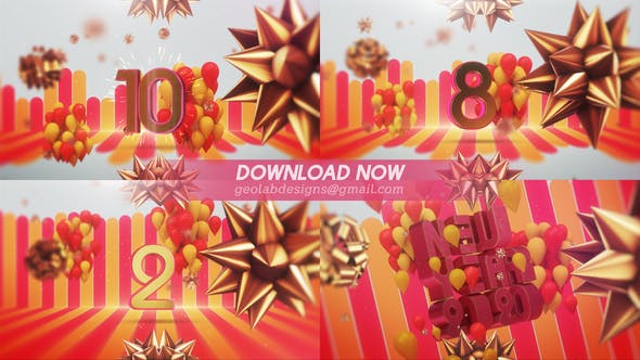New Year 2020 Countdown l New Year Celebration Template - 25356232 Videohive Download
