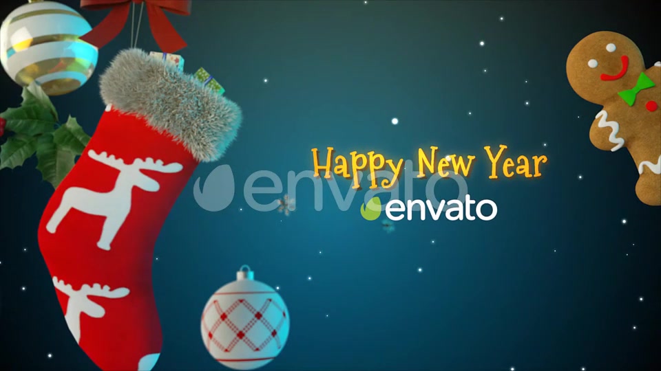 New Year card 3D 2 Videohive 29345879 After Effects Image 10