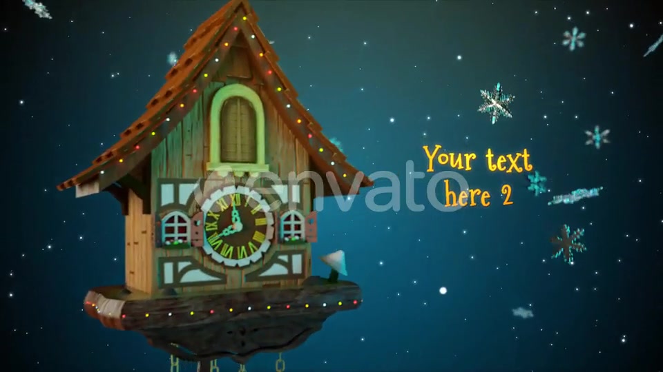 New Year card 3D 2 Videohive 29345879 After Effects Image 3
