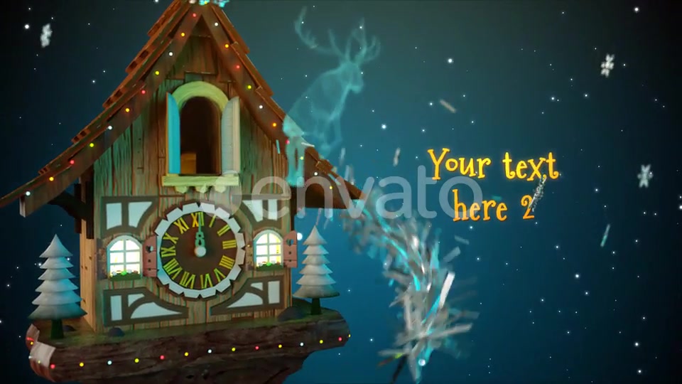 New Year card 3D 2 Videohive 29345879 After Effects Image 4