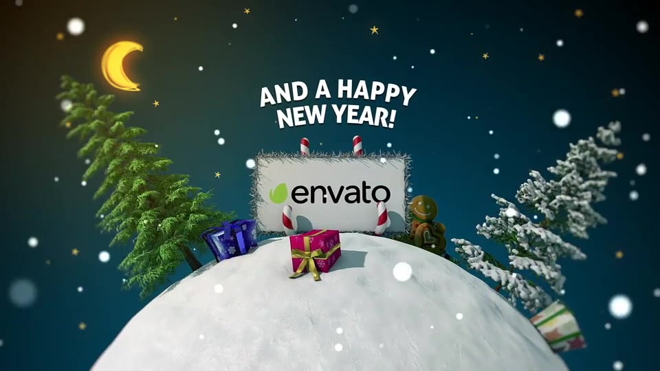 New Year card 3D - Download Videohive 18616946
