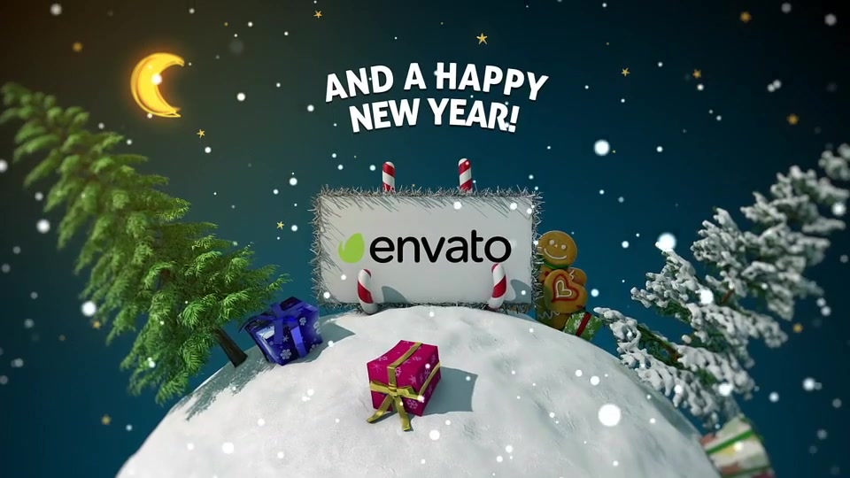New Year card 3D - Download Videohive 18616946