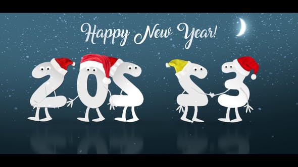 New Year Cartoon 2023 | After Effects - 40306397 Download Videohive