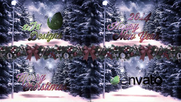 New Year & Christmas Logo Grettings - 6070553 Videohive Download