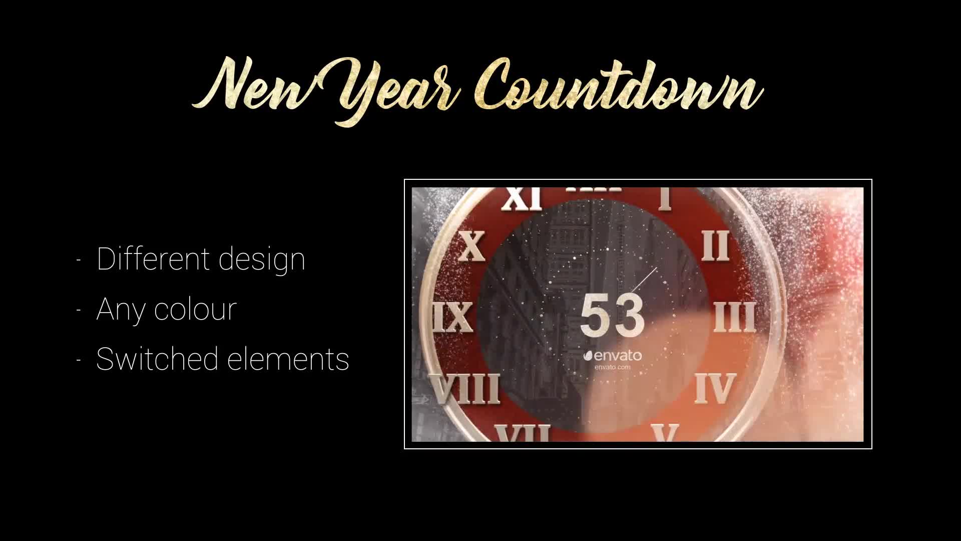 New Year Countdown 2019 Videohive 21028229 After Effects Image 1