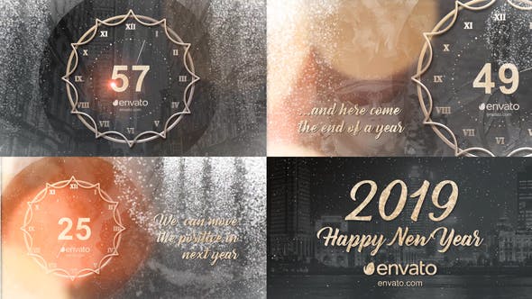 New Year Countdown 2019 - 21028229 Videohive Download