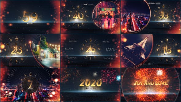 New Year Countdown 2019 - Download 21003657 Videohive