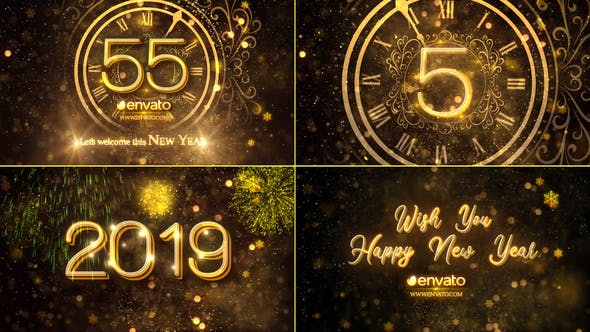 New Year Countdown 2019 - Videohive Download 23016448