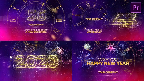 New Year Countdown 2020 Premiere Pro - 25295409 Download Videohive