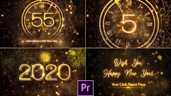 New Year Countdown 2020 Premiere Pro - Download 25267703 Videohive
