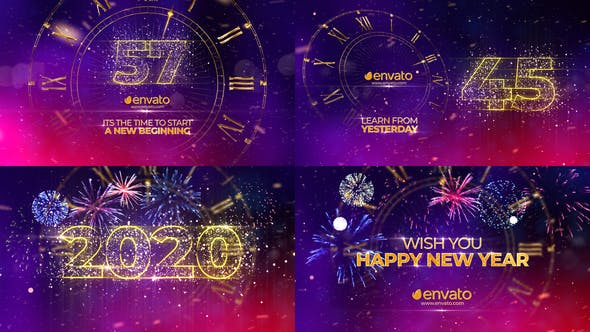 New Year Countdown 2020 - Videohive Download 25241254