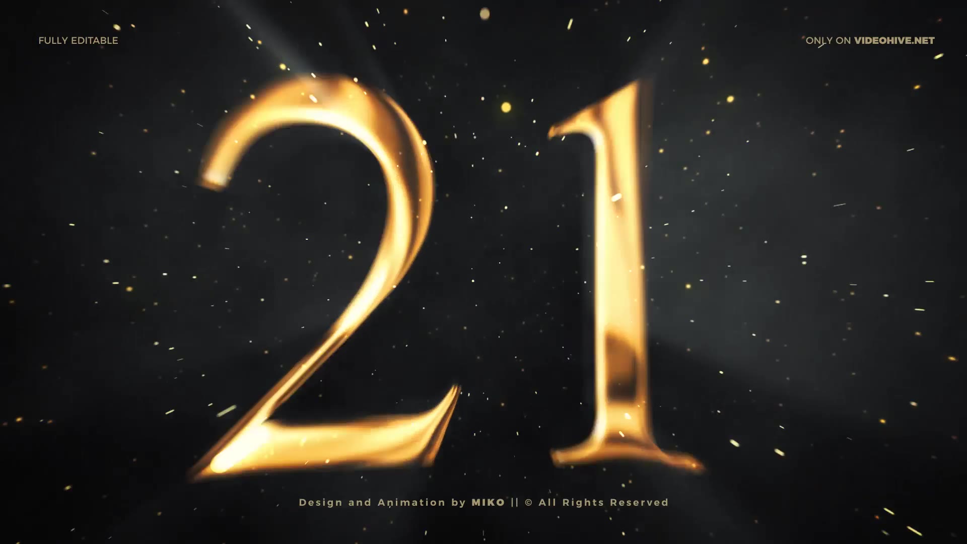 New Year Countdown 2021 Videohive 29697270 After Effects Image 3