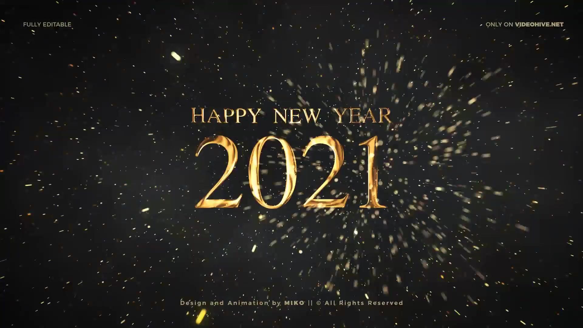 New Year Countdown 2021 Videohive 29697270 After Effects Image 9