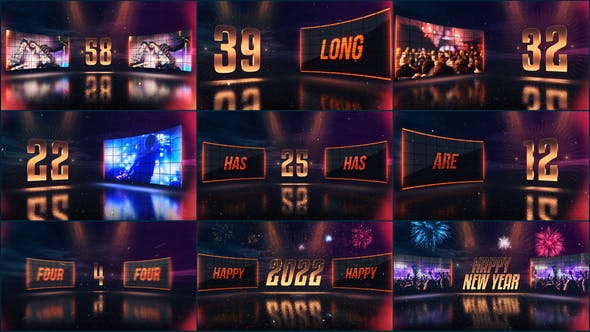 New Year Countdown 2022 - 22827628 Download Videohive