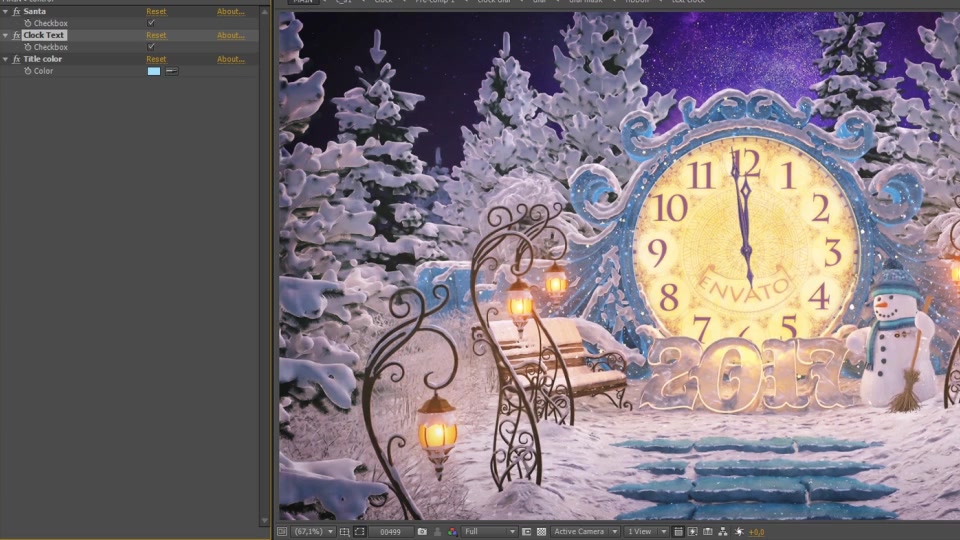 New Year Countdown and Christmas Card 2021 Videohive 19110105 After Effects Image 12