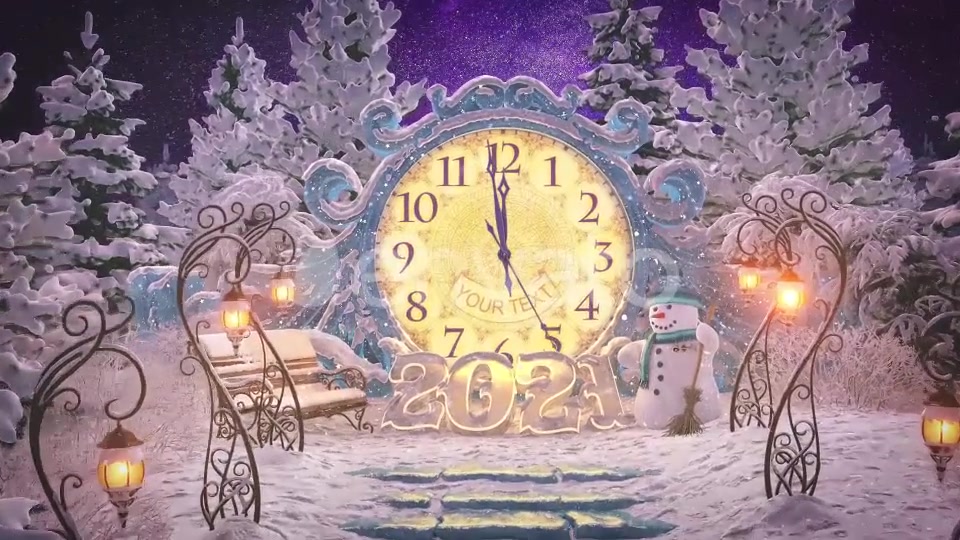 New Year Countdown and Christmas Card 2021 Videohive 19110105 After Effects Image 6