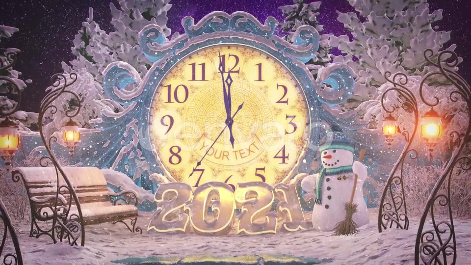 New Year Countdown and Christmas Card 2021 Videohive 19110105 After Effects Image 7