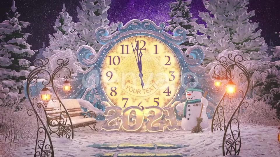 New Year Countdown and Christmas Card 2021 Videohive 19110105 After Effects Image 9