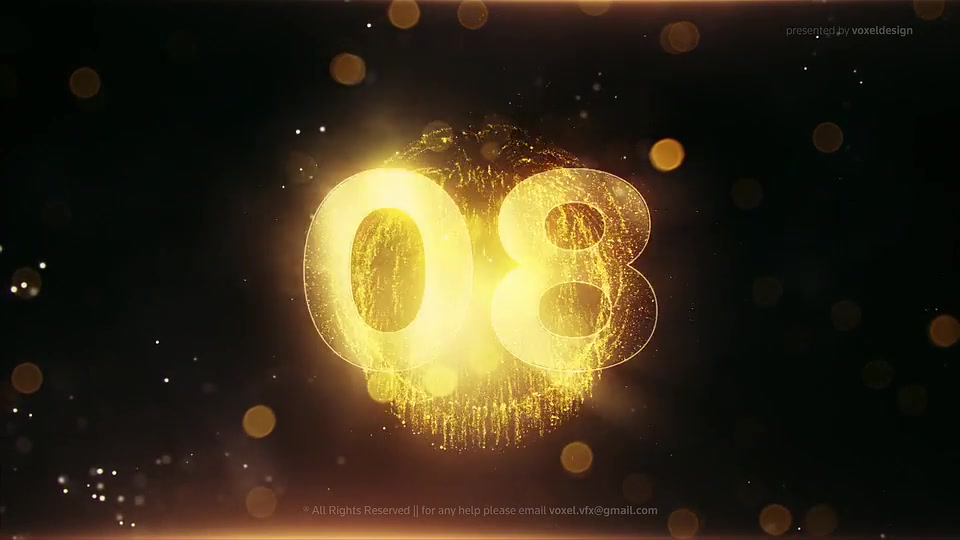New Year Countdown Opener Videohive 29702124 After Effects Image 2