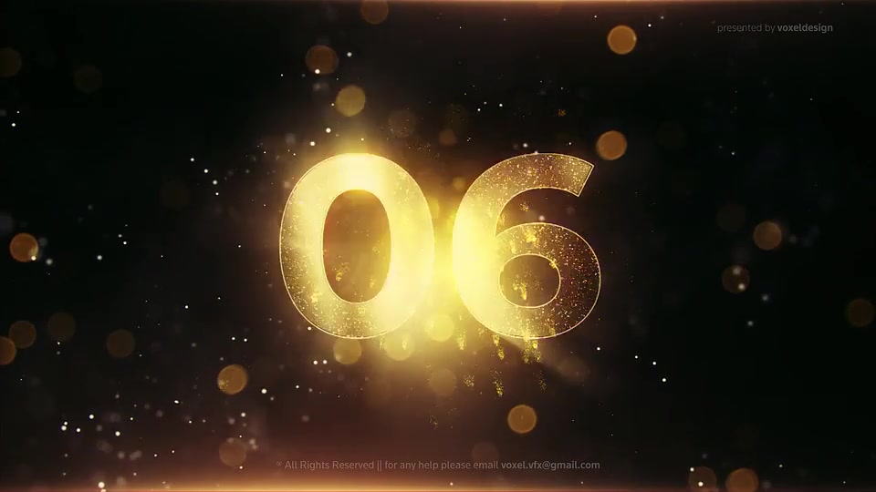 New Year Countdown Opener Videohive 29702124 After Effects Image 3