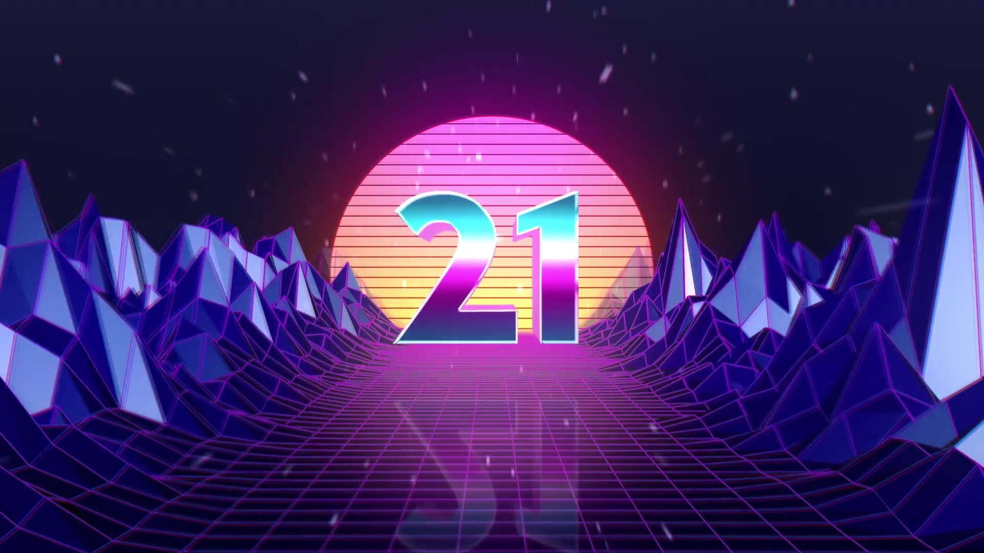 New Year Countdown Retro Style Videohive 29734009 After Effects Image 9
