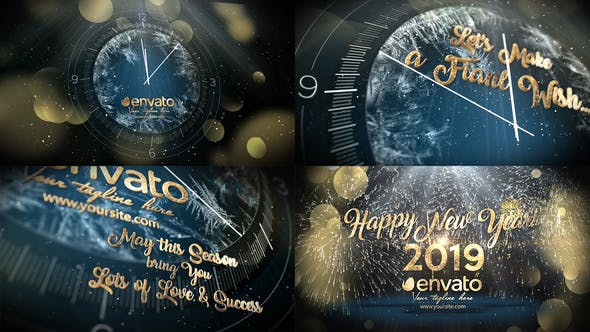 New Year Countdown - Videohive 19207367 Download