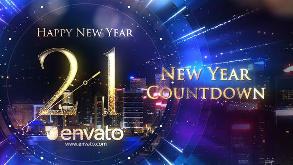 New Year Countdown Download Direct Videohive 29654005 After Effects