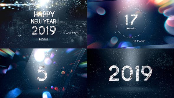 New Year Diamond Countdown - 19028822 Download Videohive