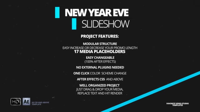 New Year Eve Slideshow - Download Videohive 13542030