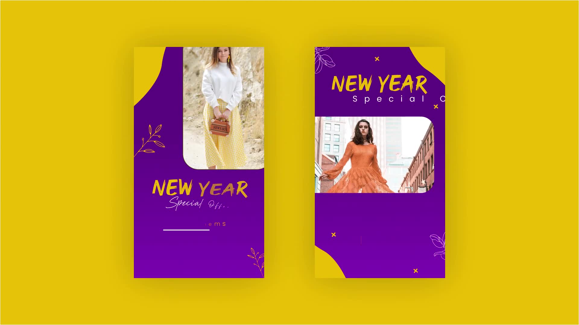 New Year Fashion Sale Instagram Story Pack Videohive 34853881 After Effects Image 2