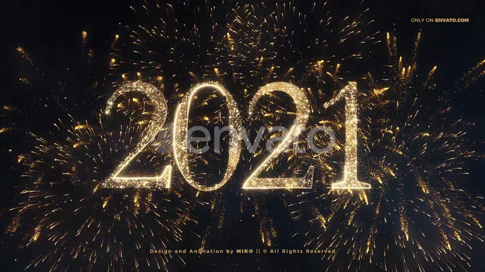 New Year Fireworks 2021 Videohive 29569067 Motion Graphics Image 6