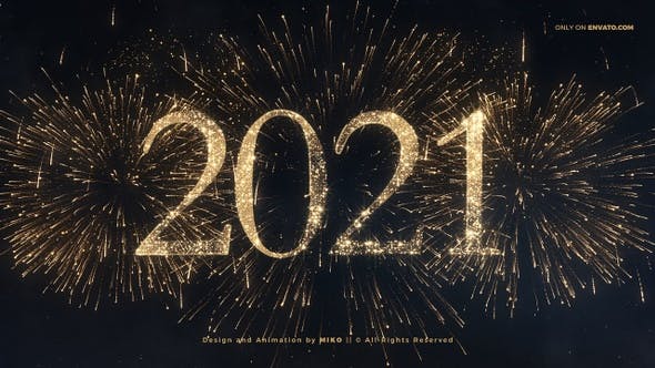 New Year Fireworks 2021 - Download 29569067 Videohive