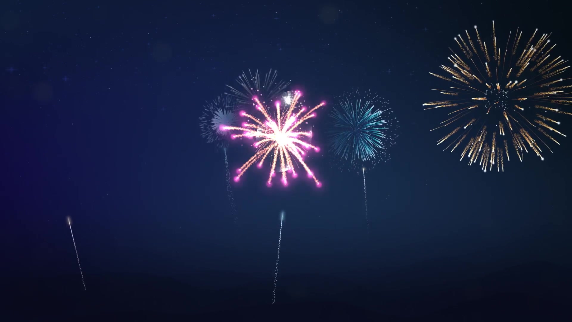 New Year Fireworks Logo Reveal Videohive 35375179 After Effects Image 5