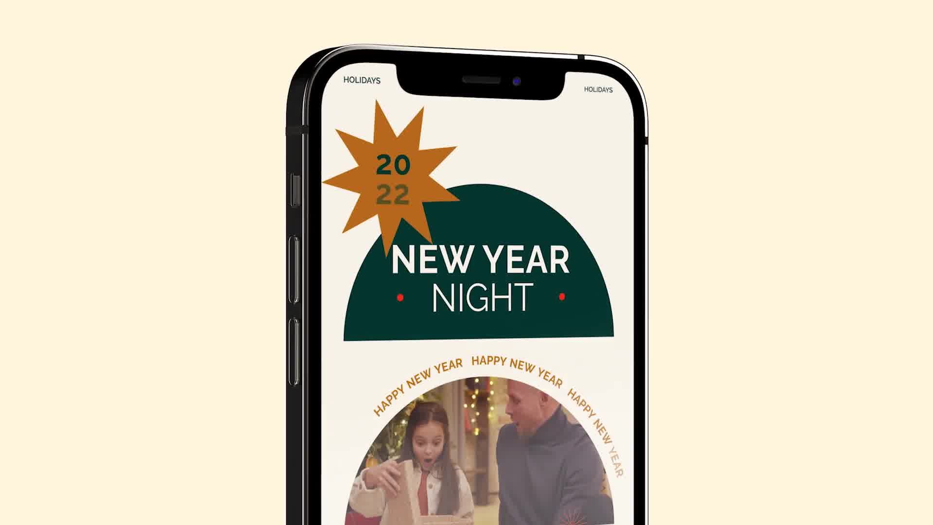 New Year Greeting Stories Videohive 34936368 After Effects Image 10