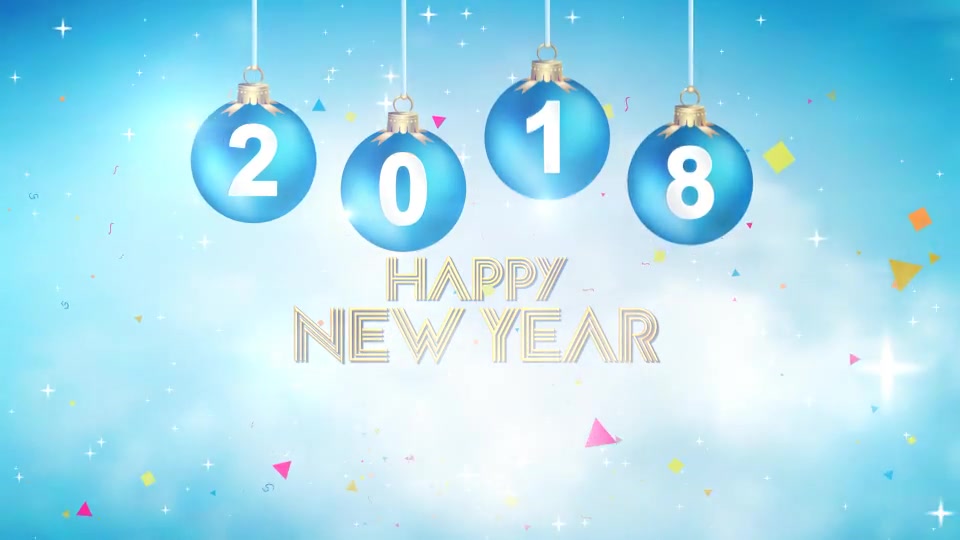 New Year Greetings 2018 Videohive 19206666 After Effects Image 3