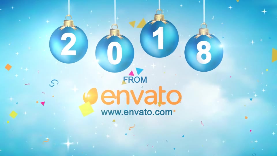 New Year Greetings 2018 Videohive 19206666 After Effects Image 7