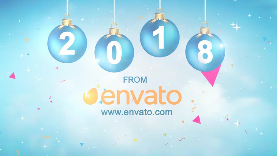 New Year Greetings 2018 Videohive 19206666 After Effects Image 8