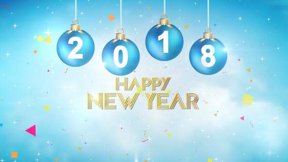 New Year Greetings 2018 - Download 19206666 Videohive