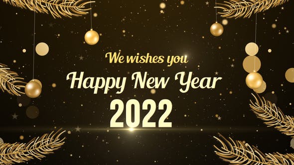 New Year Greetings 2022 - 35332920 Videohive Download