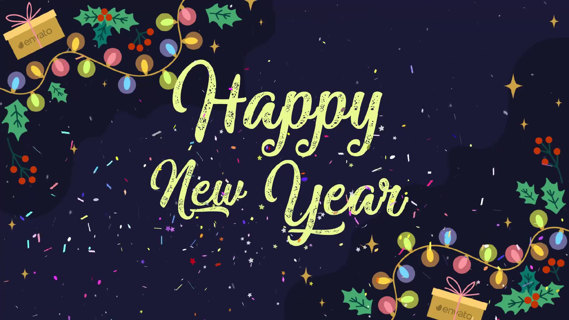 New Year Greetings Slideshow | After Effects Videohive 29725180 After Effects Image 5