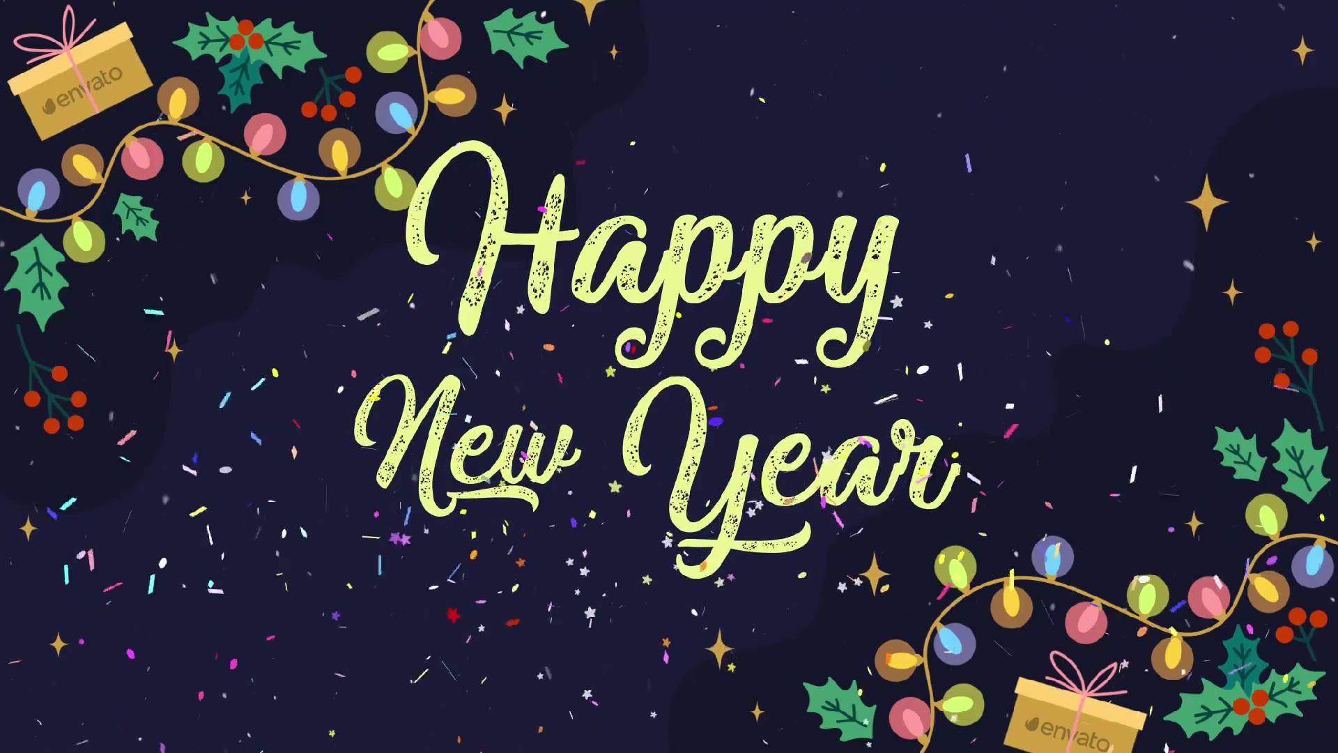 New Year Greetings Slideshow | FCPX Videohive 34825029 Apple Motion Image 5