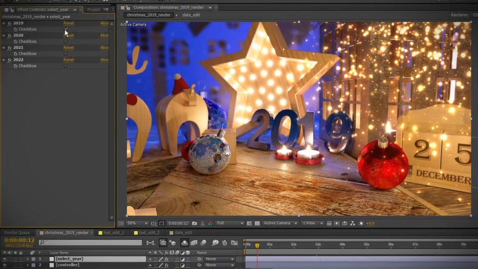New Year Greetings Videohive 24995444 After Effects Image 4