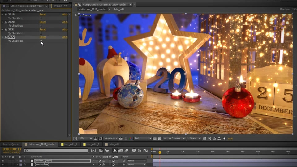 New Year Greetings Videohive 24995444 After Effects Image 5