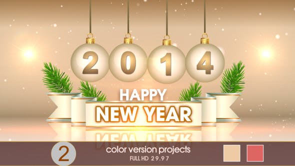 New Year Greetings - Videohive Download 6295638