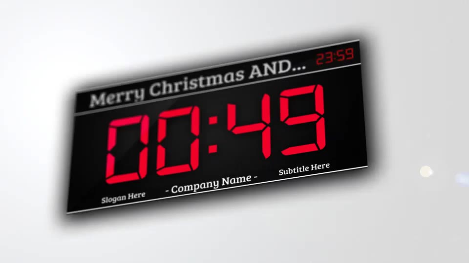 New Year One Minute Countdown Videohive 3442925 After Effects Image 2