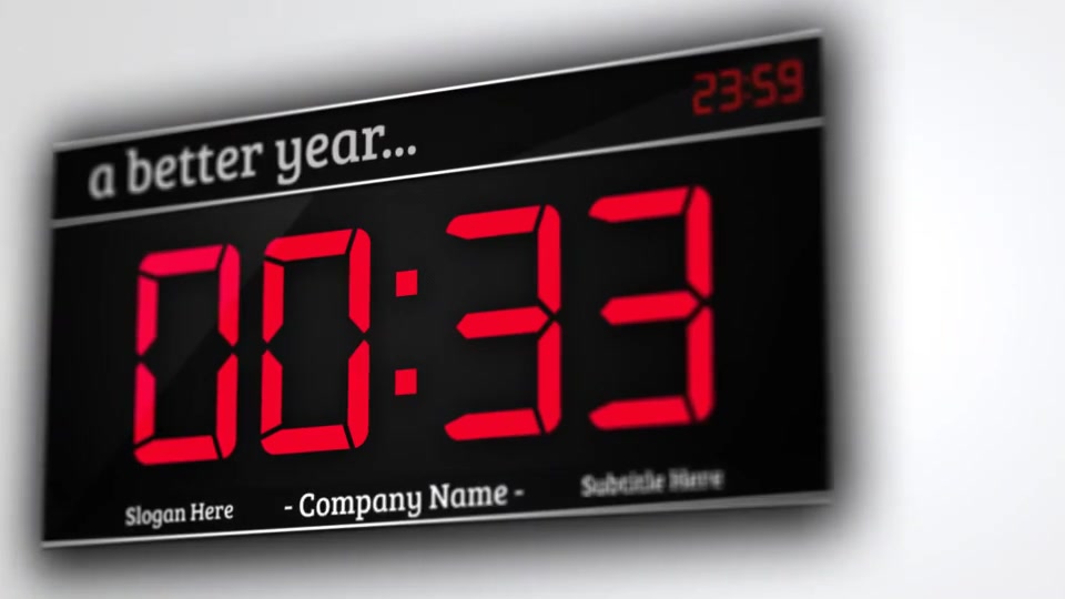 New Year One Minute Countdown Videohive 3442925 After Effects Image 4