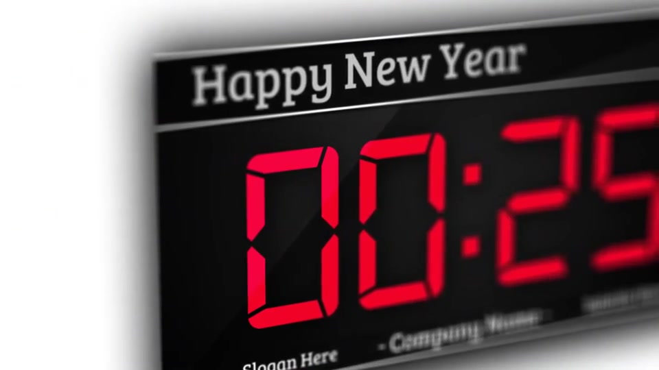 New Year One Minute Countdown Videohive 3442925 After Effects Image 5