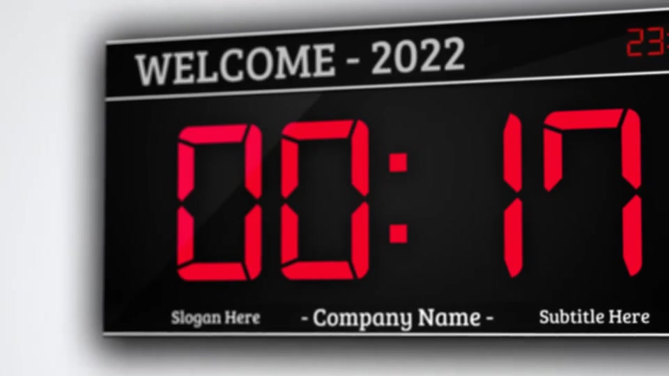 New Year One Minute Countdown Videohive 3442925 After Effects Image 6