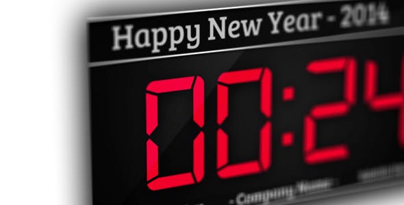 New Year One Minute Countdown - Videohive Download 3442925