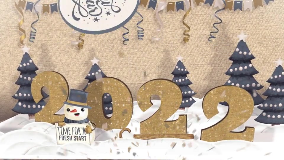 New Year Pop Up Card Videohive 34936868 After Effects Image 12
